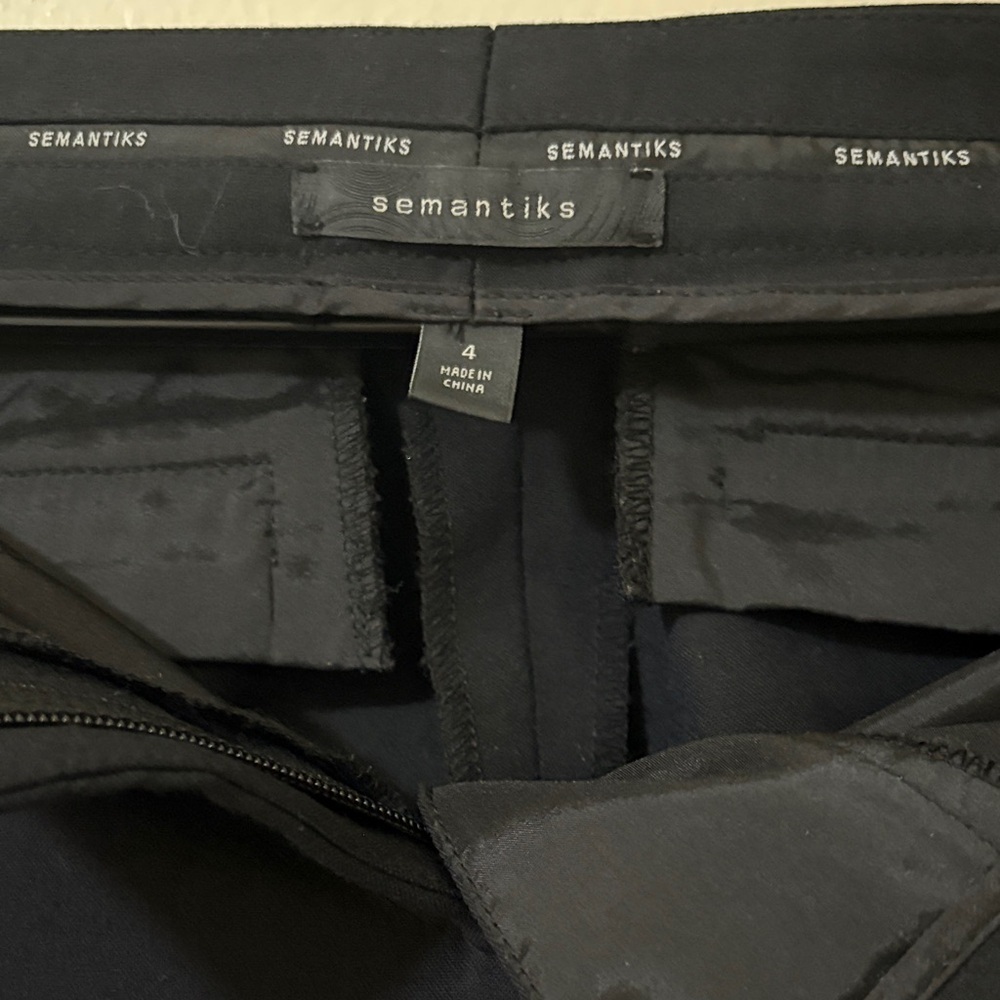 Semantiks Black Flare Women's Pants - Picture 2 of 6